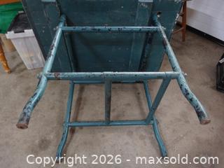 MaxSold Auction: INDUSTRIAL STYLE TABLE - Ajax (Ontario, Canada) SELLER MANAGED Downsizing Online Auction - Noake Crescent