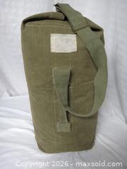 MaxSold Auction: VINTAGE DEPLOYMENT BAG - Ajax (Ontario, Canada) SELLER MANAGED Downsizing Online Auction - Noake Crescent