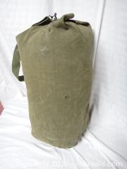 MaxSold Auction: VINTAGE DEPLOYMENT BAG - Ajax (Ontario, Canada) SELLER MANAGED Downsizing Online Auction - Noake Crescent