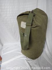 MaxSold Auction: VINTAGE DEPLOYMENT BAG - Ajax (Ontario, Canada) SELLER MANAGED Downsizing Online Auction - Noake Crescent