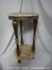 MaxSold Auction: VINTAGE FRENCH-STYLE PEDESTAL TABLE - Ajax (Ontario, Canada) SELLER MANAGED Downsizing Online Auction - Noake Crescent