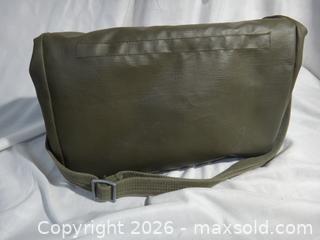 MaxSold Auction: Vintage Swiss Army SM74 Gas Mask Bag - Ajax (Ontario, Canada) SELLER MANAGED Downsizing Online Auction - Noake Crescent