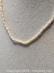 MaxSold Auction: Freshwater Pearl Necklace 10K Gold Clasp Baroque Pearls - Vancouver (British Columbia, Canada) SELLER MANAGED Reseller Online Auction - Nanaimo Street (CONDO)