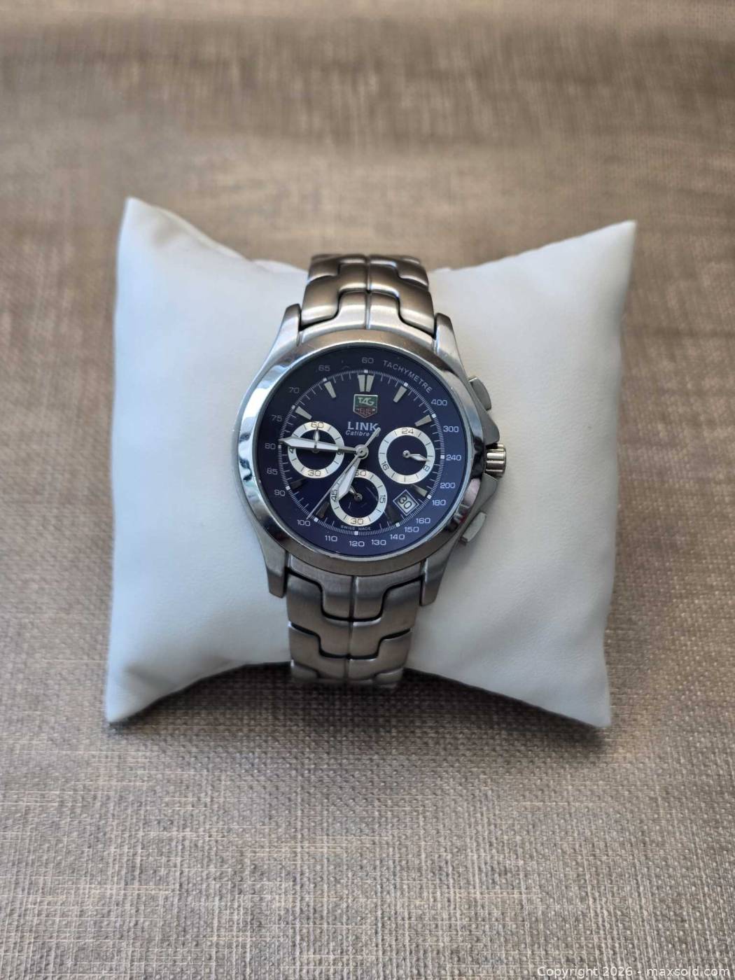 Tag Heuer Link Chronograph Wristwatch | Maxsold