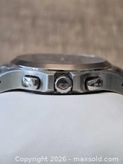 MaxSold Auction: Stainless Steel Chronograph Watch, Blue Dial, Bracelet Band – Limited Edition Marked - Vancouver (British Columbia, Canada) SELLER MANAGED Reseller Online Auction - Nanaimo Street (CONDO)