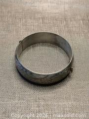 MaxSold Auction: Vintage Forstner Sterling Silver Engraved Bangle Bracelet Floral - Vancouver (British Columbia, Canada) SELLER MANAGED Reseller Online Auction - Nanaimo Street (CONDO)