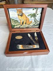 MaxSold Auction: Case North American Wildlife Folding Pocket Knife, Jigged Bone - Morgan Hill (California, USA) PARTNER MANAGED Estate Sale Online Auction - Dougherty