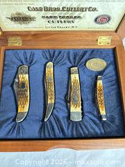 MaxSold Auction: W.R. Case & Sons Collectible 4-Piece Pocket Knife Set - Morgan Hill (California, USA) PARTNER MANAGED Estate Sale Online Auction - Dougherty