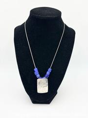 MaxSold Auction: 925 Sterling Silver Don Lancaster Northwest Coast Indigenous Necklace w Trade Beads  - Esquimalt (British Columbia, Canada) PARTNER MANAGED Reseller Online Auction - Lampson Street
