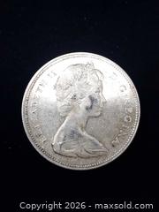 MaxSold Auction: 1966 Canadian Silver Dollar Coin - 80% Silver - Toronto (Ontario, Canada) SELLER MANAGED Estate Sale Online Auction - Swanwick Avenue