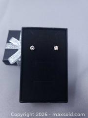 MaxSold Auction: Two Gold and Diamond Stud Earrings - Toronto (Ontario, Canada) SELLER MANAGED Estate Sale Online Auction - Swanwick Avenue