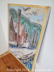 MaxSold Auction: Framed oil painting - Oak Bay (British Columbia, Canada) SELLER MANAGED Moving Online Auction - Kinross Avenue