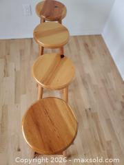 MaxSold Auction: Pine Stools - Oak Bay (British Columbia, Canada) SELLER MANAGED Moving Online Auction - Kinross Avenue