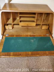 MaxSold Auction: Vintage walnut desk - Oak Bay (British Columbia, Canada) SELLER MANAGED Moving Online Auction - Kinross Avenue