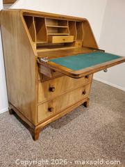 MaxSold Auction: Vintage walnut desk - Oak Bay (British Columbia, Canada) SELLER MANAGED Moving Online Auction - Kinross Avenue