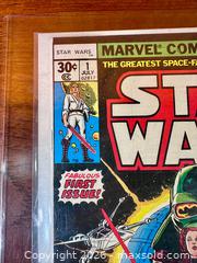 MaxSold Auction: Vintage 1978 Star Wars #1 Marvel Comics Rare Key In Amazing Condition - Hamilton (Ontario, Canada) SELLER MANAGED Estate Sale Online Auction - Gertrude Street