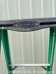 MaxSold Auction: 8 ft Fiberglass A-frame Step Ladder, 250 lb Capacity - Polk City (Florida, USA) SELLER MANAGED Downsizing Online Auction - Conley Drive