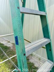MaxSold Auction: 8 ft Fiberglass A-frame Step Ladder, 250 lb Capacity - Polk City (Florida, USA) SELLER MANAGED Downsizing Online Auction - Conley Drive