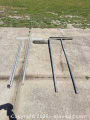 MaxSold Auction: Adjustable Galvanized Steel Scaffold Support Poles, 6–8 ft, 3 pc - Polk City (Florida, USA) SELLER MANAGED Downsizing Online Auction - Conley Drive