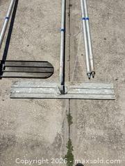 MaxSold Auction: Adjustable Galvanized Steel Scaffold Support Poles, 6–8 ft, 3 pc - Polk City (Florida, USA) SELLER MANAGED Downsizing Online Auction - Conley Drive