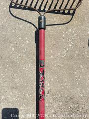 MaxSold Auction: Lot of 8 Assorted Garden Tools: Rakes, Shovel, Mallet - Polk City (Florida, USA) SELLER MANAGED Downsizing Online Auction - Conley Drive