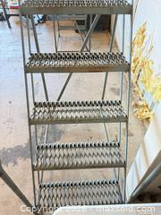 MaxSold Auction: Steel Work Platform / Catwalk with Guard Rails, Non-Slip Treads - Polk City (Florida, USA) SELLER MANAGED Downsizing Online Auction - Conley Drive