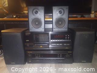 MaxSold Auction: Pioneer Stereo Receiver & CD Player with Infinity Speakers (4 pcs) - Port Hadlock-Irondale (Washington, USA) SELLER MANAGED Downsizing Online Auction - Cedar Avenue