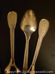 MaxSold Auction: 17 silver spoons 80% silver - Brampton (Ontario, Canada) SELLER MANAGED Reseller Online Auction - Elizabeth Street North (CONDO)