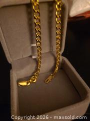 MaxSold Auction: Fake gold choker - Brampton (Ontario, Canada) SELLER MANAGED Reseller Online Auction - Elizabeth Street North (CONDO)