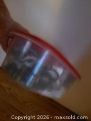 MaxSold Auction: Small tub of charging wires  - Brampton (Ontario, Canada) SELLER MANAGED Reseller Online Auction - Elizabeth Street North (CONDO)