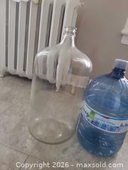 MaxSold Auction: X large glass jug 3 of three - Brampton (Ontario, Canada) SELLER MANAGED Reseller Online Auction - Elizabeth Street North (CONDO)