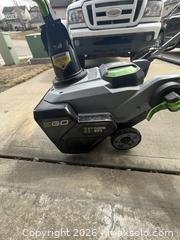 MaxSold Auction: EGO 21" Cordless Single-Stage Snow Thrower - Water Valley (Alberta, Canada) PARTNER MANAGED Moving Online Auction - Range Road 52