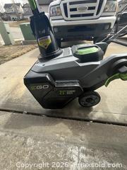 MaxSold Auction: EGO 21" Cordless Single-Stage Snow Thrower - Water Valley (Alberta, Canada) PARTNER MANAGED Moving Online Auction - Range Road 52