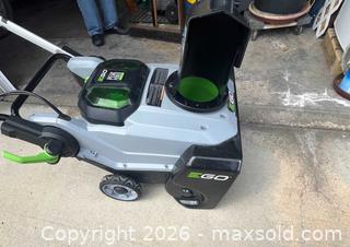 MaxSold Auction: EGO 21" Cordless Single-Stage Snow Thrower - Water Valley (Alberta, Canada) PARTNER MANAGED Moving Online Auction - Range Road 52