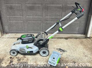 MaxSold Auction: EGO 21 in Push Lawn Mower, Battery / Cordless - Water Valley (Alberta, Canada) PARTNER MANAGED Moving Online Auction - Range Road 52