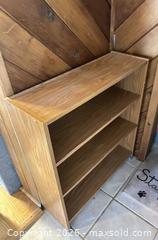 MaxSold Auction: Light Oak 3-Shelf Bookcase (Small, Pre-Assembled) - Water Valley (Alberta, Canada) PARTNER MANAGED Moving Online Auction - Range Road 52