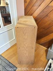 MaxSold Auction: Light Oak Particle Board Bookcase, 2-Shelf Contemporary - Water Valley (Alberta, Canada) PARTNER MANAGED Moving Online Auction - Range Road 52