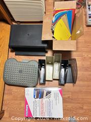 MaxSold Auction: Office Organization Lot: Folders, Holders, Foot Pad & Accessories .  - Water Valley (Alberta, Canada) PARTNER MANAGED Moving Online Auction - Range Road 52