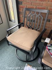 MaxSold Auction: 2 PHI VILLA Swivel Patio Chairs with Cushions - Kingston (Ontario, Canada) PARTNER MANAGED Downsizing Online Auction - Sunnyside Road