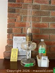 MaxSold Auction: Aladdin Model 23A Kerosene Mantle Lamp with Chimney and Accessories - Kingston (Ontario, Canada) PARTNER MANAGED Downsizing Online Auction - Sunnyside Road