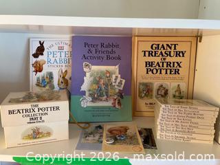 MaxSold Auction: Beatrix Potter Books, Activity Materials, and Ephemera - Kingston (Ontario, Canada) PARTNER MANAGED Downsizing Online Auction - Sunnyside Road