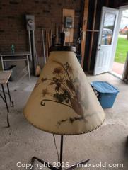 MaxSold Auction: Floor Lamp with Dornbusch Shade - Kingston (Ontario, Canada) PARTNER MANAGED Downsizing Online Auction - Sunnyside Road
