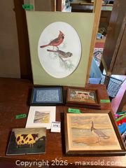 MaxSold Auction: Framed Artworks Including Prints, Needlepoint, and Illustrations - Kingston (Ontario, Canada) PARTNER MANAGED Downsizing Online Auction - Sunnyside Road