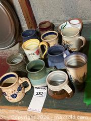 MaxSold Auction: Handcrafted Pottery Mugs and Dish - Kingston (Ontario, Canada) PARTNER MANAGED Downsizing Online Auction - Sunnyside Road
