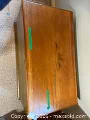MaxSold Auction: Large Wooden Chest with Hinged Lid and Interior Compartment - Kingston (Ontario, Canada) PARTNER MANAGED Downsizing Online Auction - Sunnyside Road
