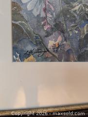 MaxSold Auction: Original Watercolor Signed L Hetherington, Farm and Wildflowers at Sunset, 22×30 - Kingston (Ontario, Canada) PARTNER MANAGED Downsizing Online Auction - Sunnyside Road