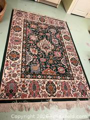MaxSold Auction: Saint Simons Rugs Polypropylene Area Rug with Floral Design - Kingston (Ontario, Canada) PARTNER MANAGED Downsizing Online Auction - Sunnyside Road