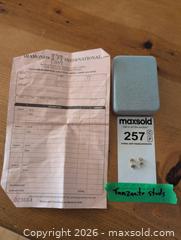 MaxSold Auction: Star-Shaped Tanzanite Stud Earrings  - Kingston (Ontario, Canada) PARTNER MANAGED Downsizing Online Auction - Sunnyside Road