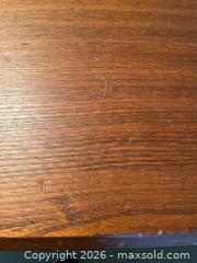 MaxSold Auction: Wooden Four-Drawer Dresser with Brass Handles - Kingston (Ontario, Canada) PARTNER MANAGED Downsizing Online Auction - Sunnyside Road