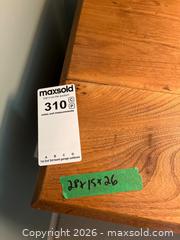 MaxSold Auction: Wooden Sideboard or Washstand with Drawer and Cabinet Doors - Kingston (Ontario, Canada) PARTNER MANAGED Downsizing Online Auction - Sunnyside Road